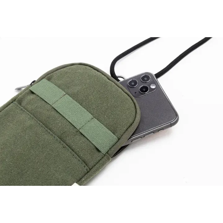Recycled canvas crossbody mobile bag - AP800129 (ANDA#07)